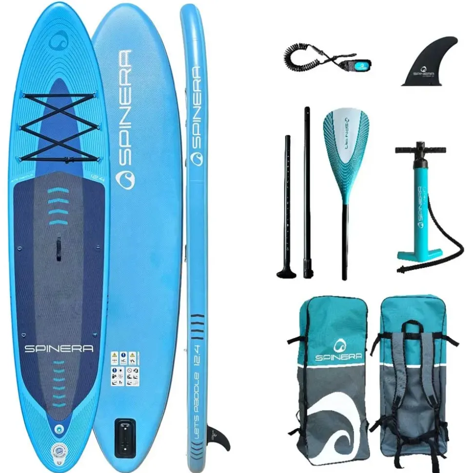 Spinera Set de paddle surf hinchable Lets paddle 12.4 hdds