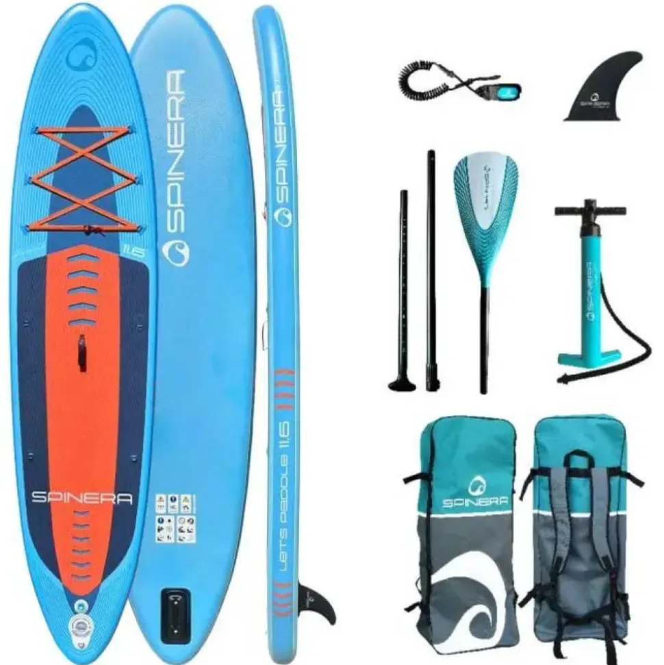Spinera Set de paddle surf hinchable Lets paddle 11.6 hdds