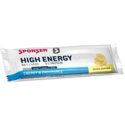 Sponser Sport Food Barrita energética High Haco Plátano 45g