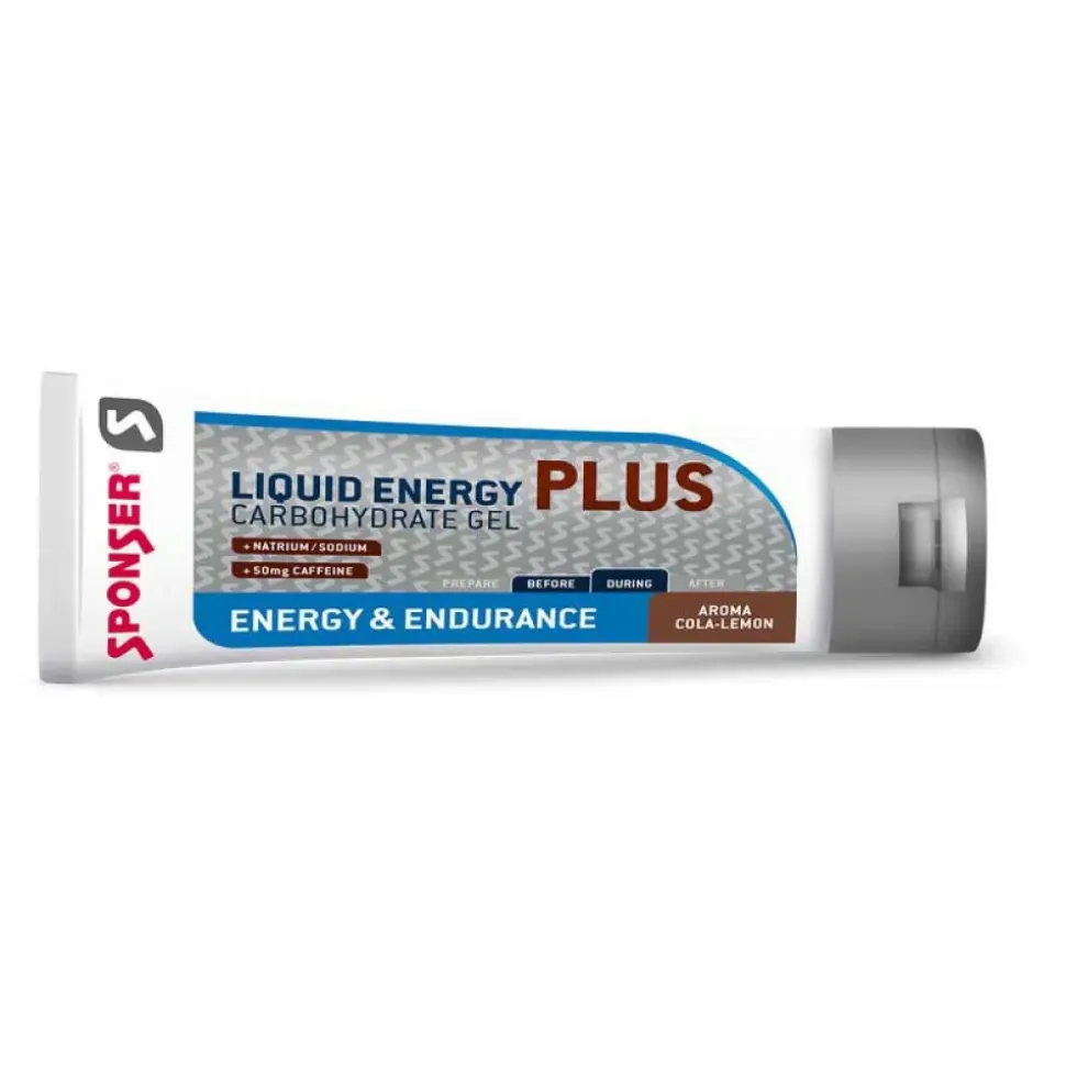 Sponser Sport Food Gel energético Liquid Plus Cola y Limón 70g