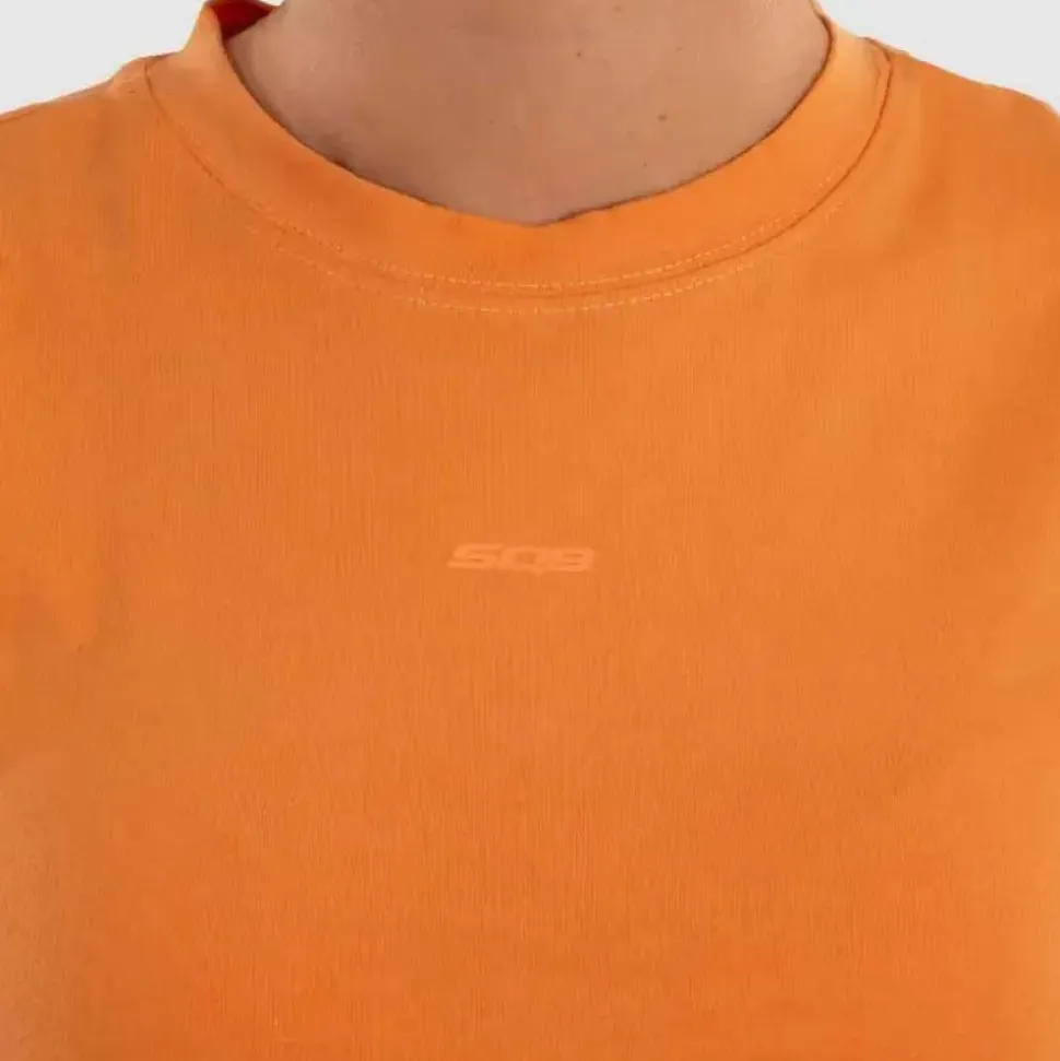 Squba Camiseta de manga corta Aqua Cropped