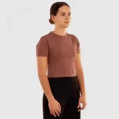 Squba Camiseta de manga corta Aqua Cropped
