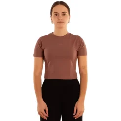 Squba Camiseta de manga corta Aqua Cropped