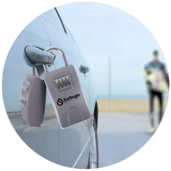 Surflogic Cerradura de seguridad máxima con llave