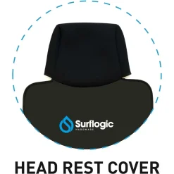 Surflogic Funda de asiento de coche impermeable de neopreno