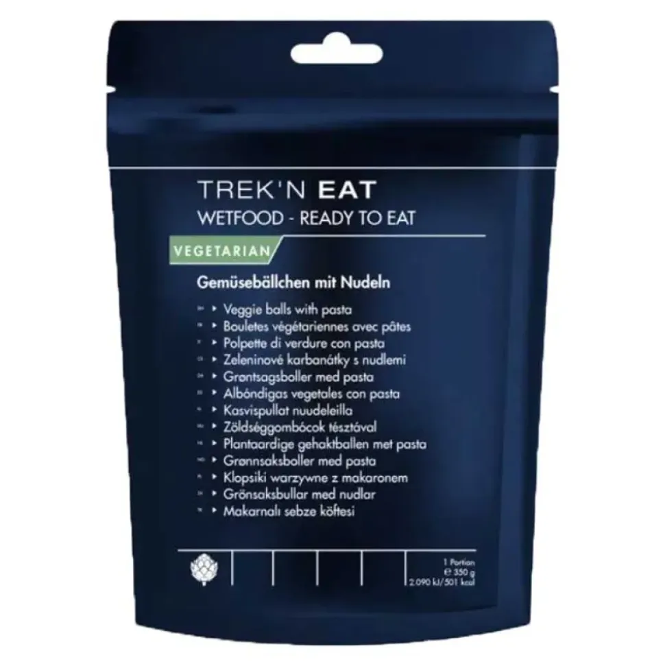 Trek N Eat Bolas de verduras con pasta