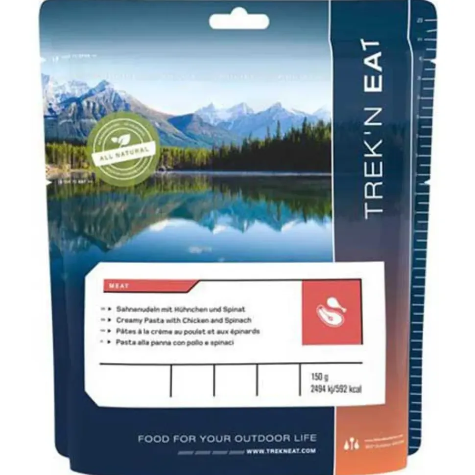Trek N Eat Con Pollo Y Pasta Espinacas 150g