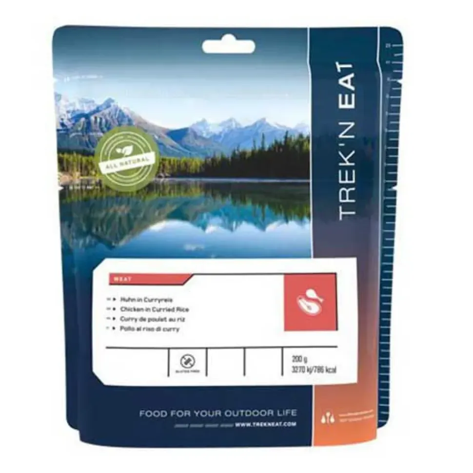 Trek N Eat Pollo con arroz Curry 200g