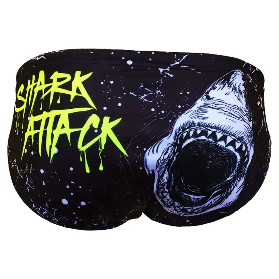 Turbo Bañador slip Shark Attack