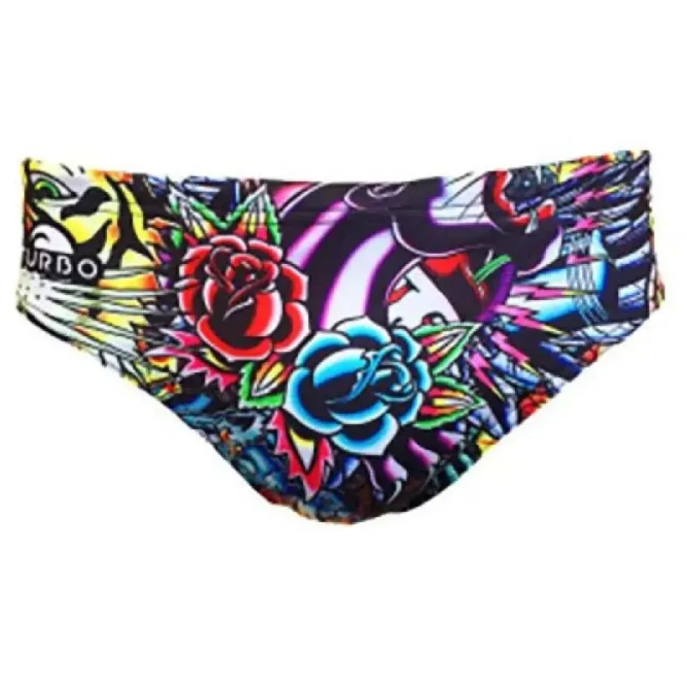 Turbo Bañador slip Tattoo Ink