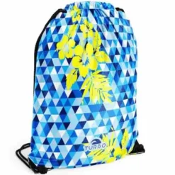 Turbo Mochila saco Blue Hawaii