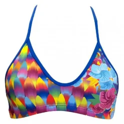 Turbo Top de bikini Surf And Flower