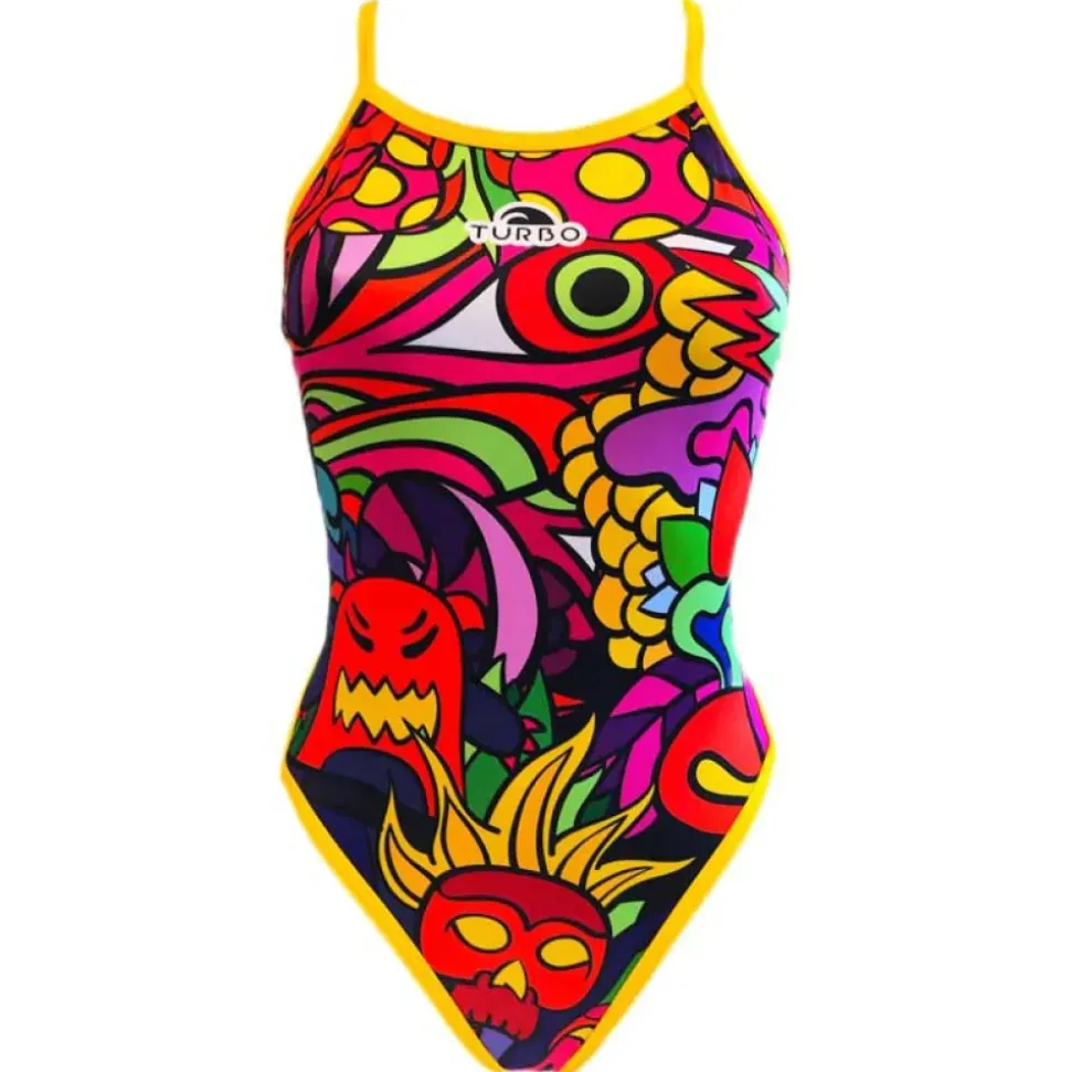 Turbo Traje de baño Crazy Jungle Revolution