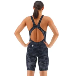 TYR Bañador de competición con espalda abierta Venzo Camo