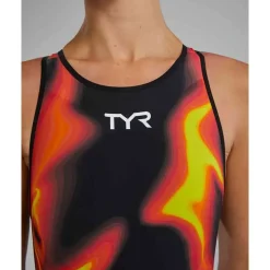 TYR Bañador de competición con espalda abierta Venzo Infrared
