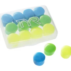 TYR Tapones para los oídos para niños Soft Silicone 12 unidades