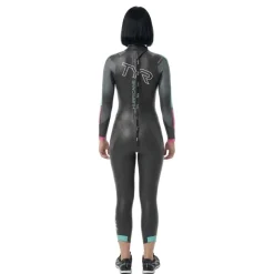 TYR Traje de neopreno de manga larga para mujer Hurricane CAT-5