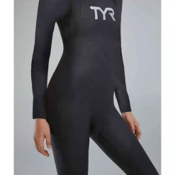 TYR Traje de neopreno de manga larga para mujer Hurricane CAT 1