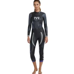 TYR Traje de neopreno de manga larga para mujer Hurricane CAT 5