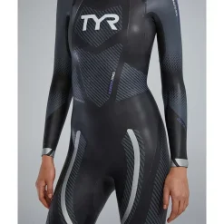 TYR Traje de neopreno de manga larga para mujer Hurricane CAT 5