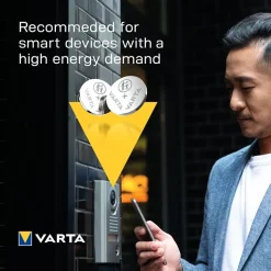 Varta Pila de botón 1x2 Electronic CR 2430