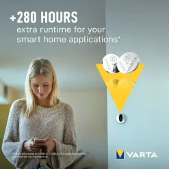 Varta Pila de botón 1x2 Electronic CR 2032