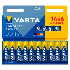 Varta Pilas alcalinas Longlife Power AA-LR06 20 unidades