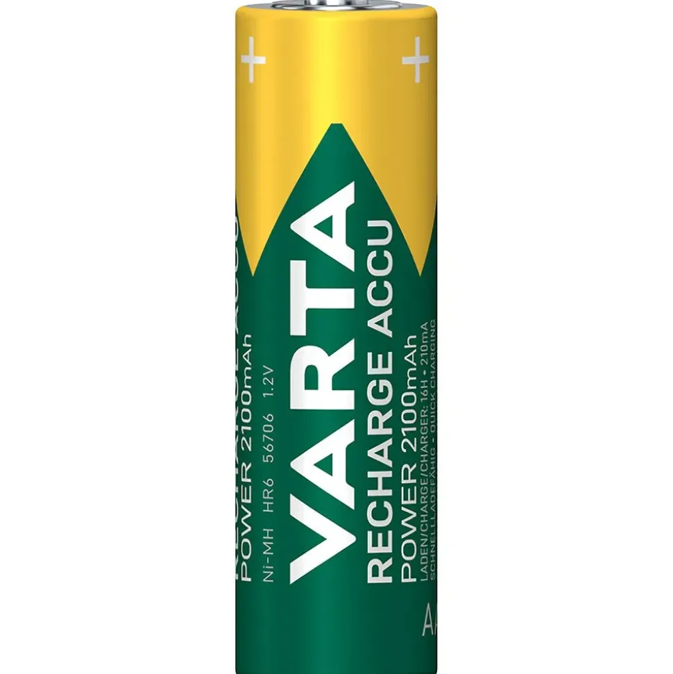 Varta 1x2 Pilas recargables AA Ready2Use NiMH Mignon 2100mAh