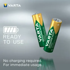 Varta 1x2 Pilas recargables AA Ready2Use NiMH Mignon 2100mAh