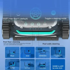 Wybot Limpiafondos E-Tron Solar Vision