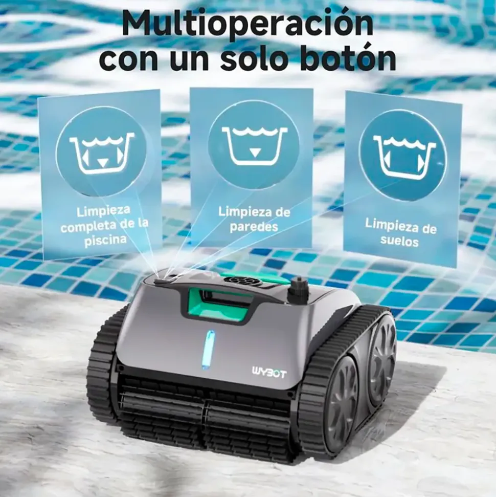 Wybot Robot limpiafondos C1 Pro Wireless