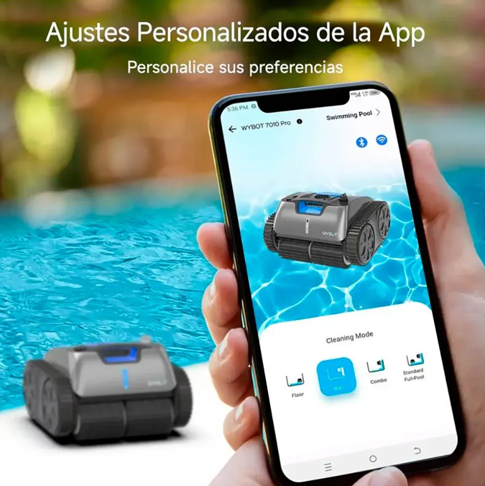 Wybot Robot limpiafondos C1 Pro Wireless