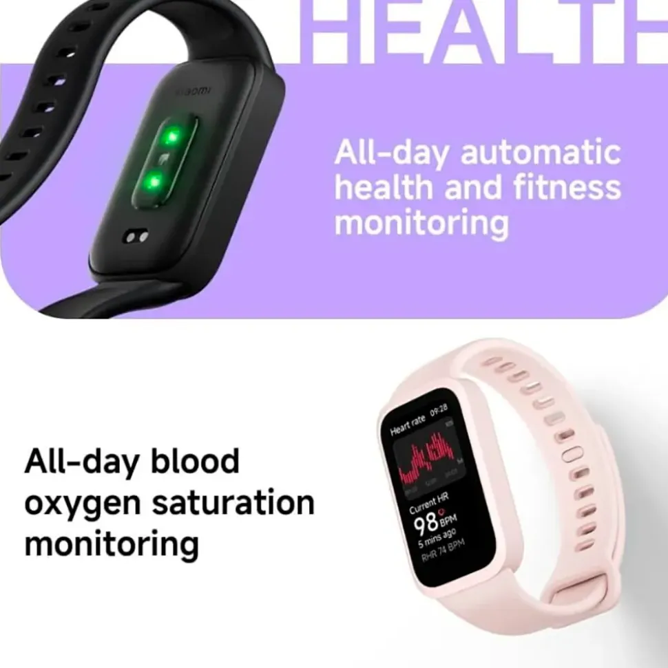 Xiaomi Pulsera de actividad Smart Band 9 Active