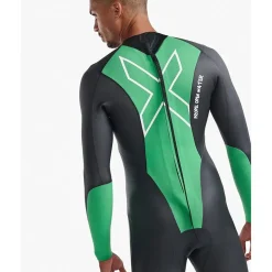 2XU Traje de neopreno de manga larga con cremallera trasera Propel Open Water 5/4/3 mm