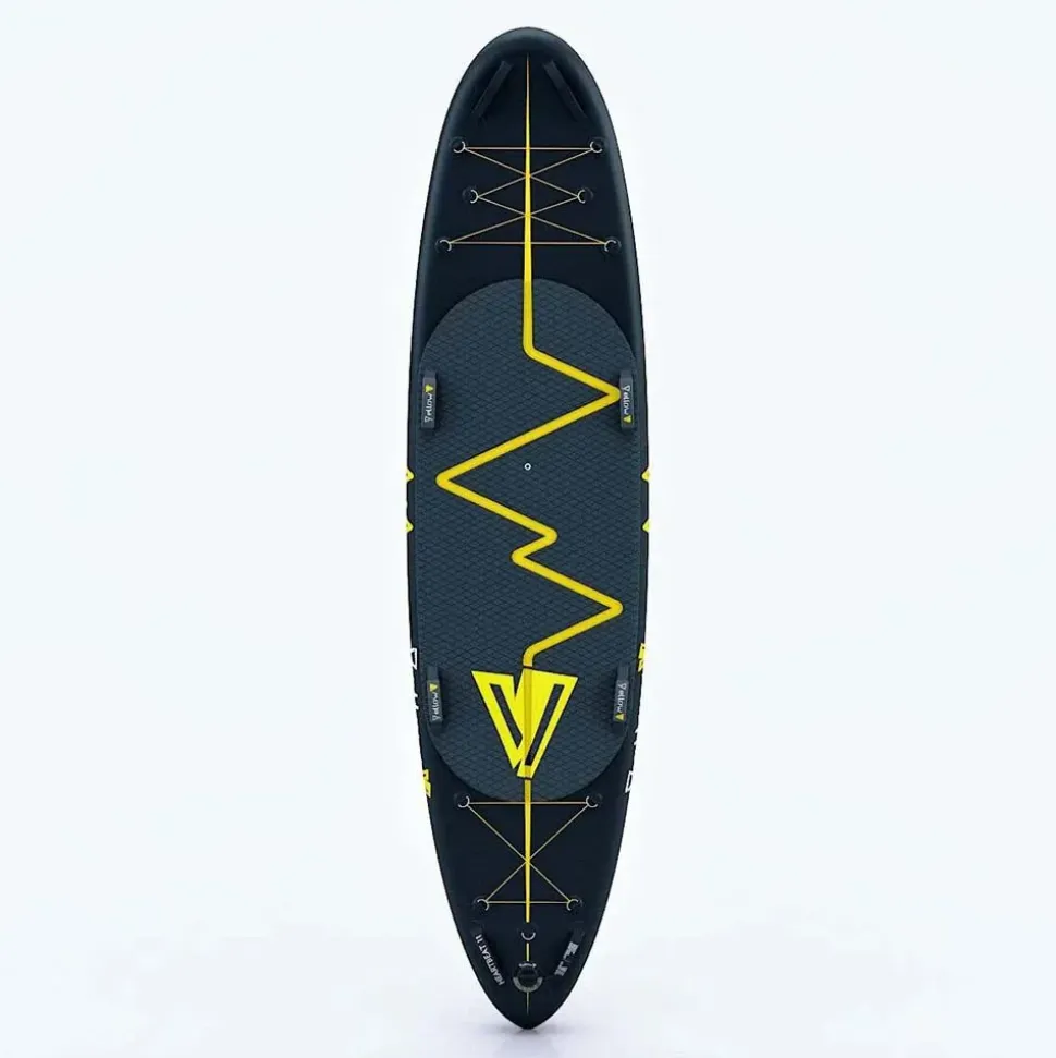 YellowV Set de paddle surf hinchable Heartbeat 11´0´´