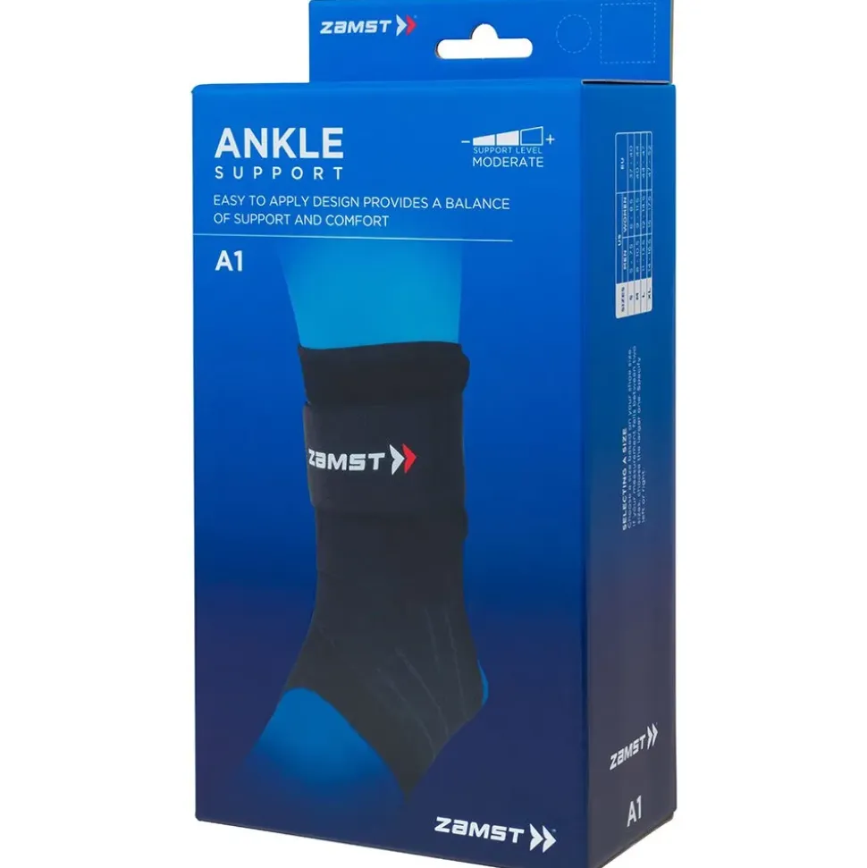 Zamst Soporte de tobillo derecho A1