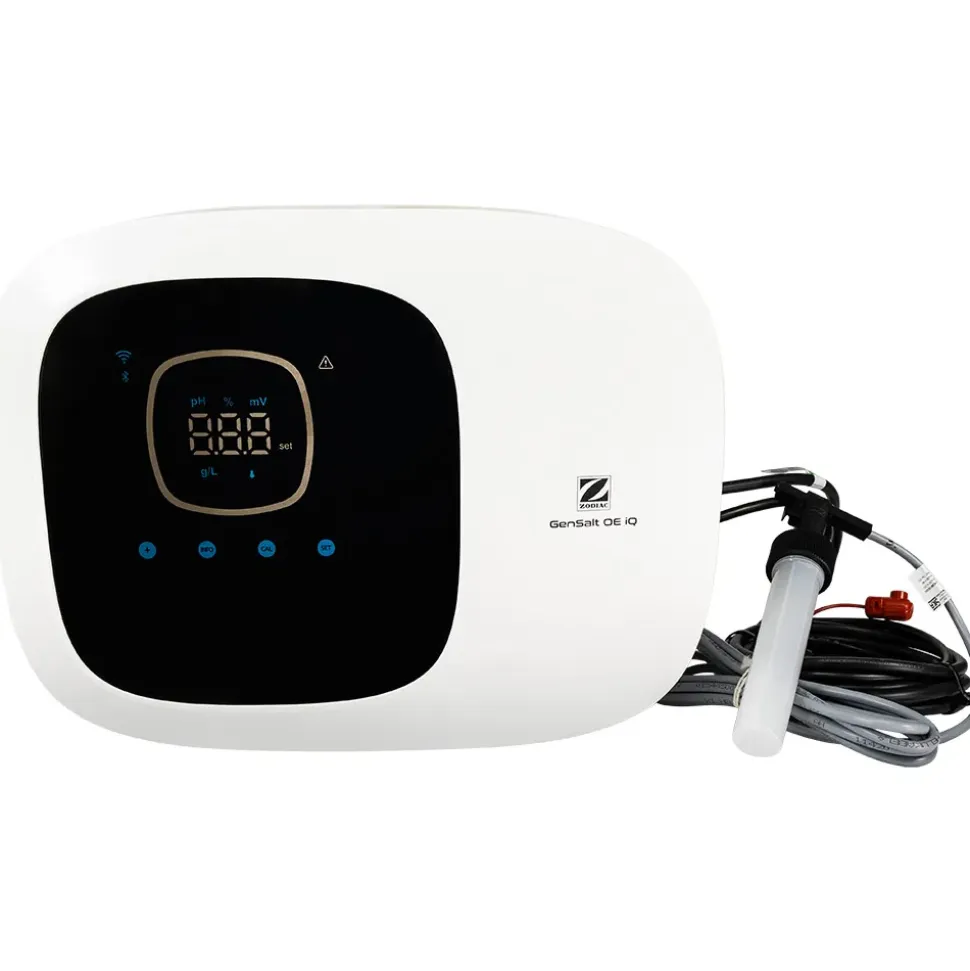 Zodiac Sistema de cloración salina GenSalt OE iQ pH 10 Evo 12g/h 40m³