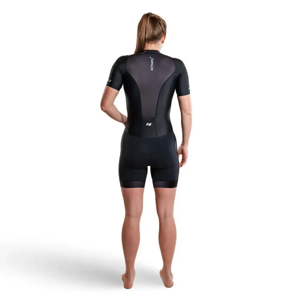 ZONE3 Traje de neopreno de manga corta para mujer Activate+