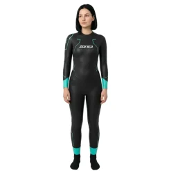ZONE3 Traje de neopreno de manga larga para mujer Terraprene Vision