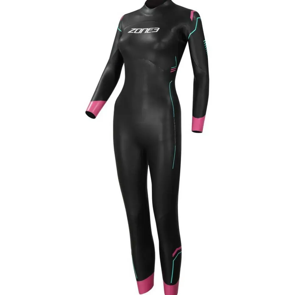 ZONE3 Traje de neopreno de manga larga para mujer Agile