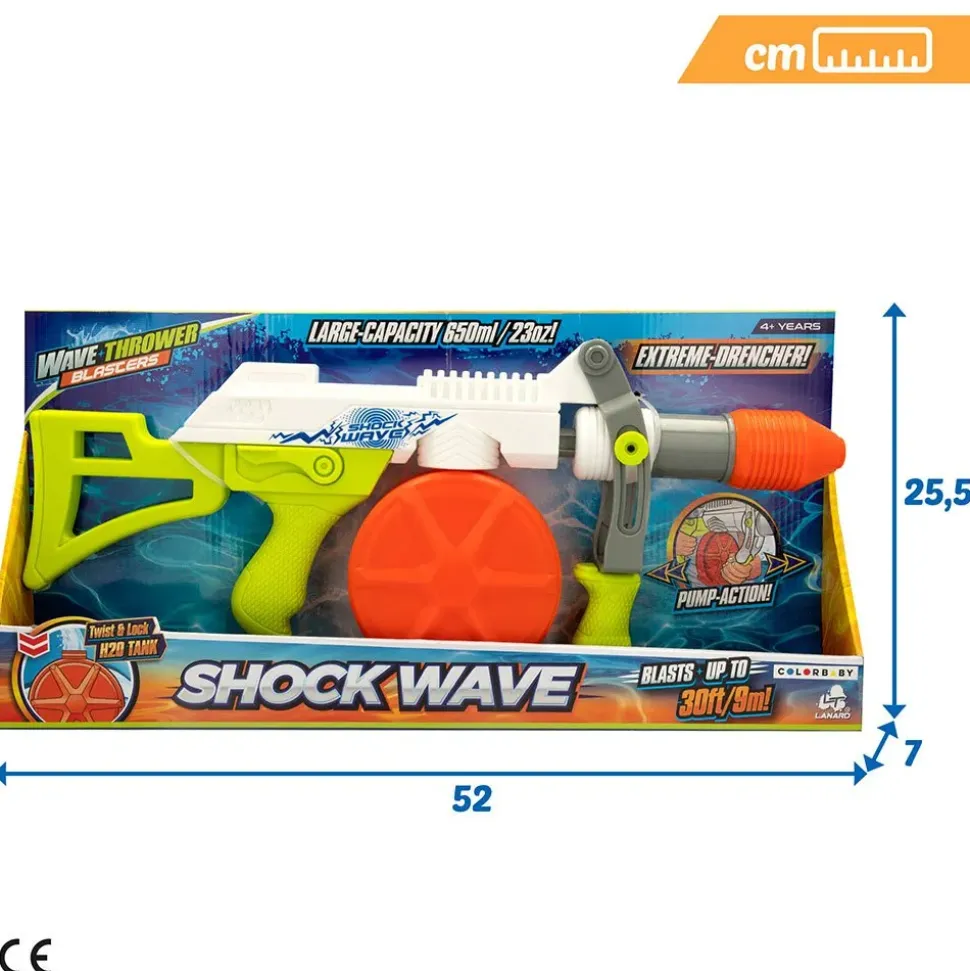 Zuru Pistola de Agua con Tanque Extraíble Wave Thiser